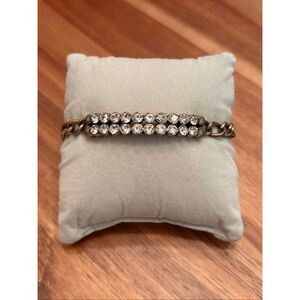 J.Crew |  Crystal ID Bracelet | 7” Length